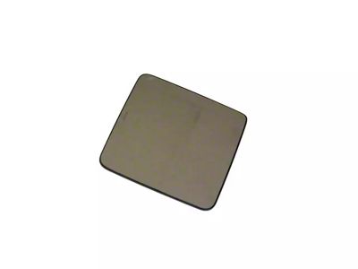 Mopar Replacement Manual Door Mirror Glass; Driver Side (18-25 Jeep Wrangler JL w/ Manual Mirrors)
